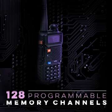 BTECH UV-5X3 Tri-Band Radio: High-Power Amateur Handheld with USB-C Charging - VHF, 1.25M, UHF - Customizable Features - Comprehensive Accessory Bundle Included