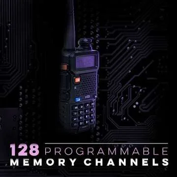 BTECH UV-5X3 Tri-Band Radio: High-Power Amateur Handheld with USB-C Charging - VHF, 1.25M, UHF - Customizable Features - Comprehensive Accessory Bundle Included