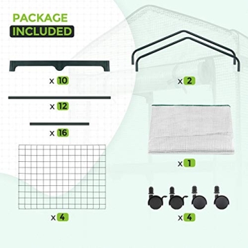 EAGLE PEAK Mini Greenhouse for Easy Indoor Planting