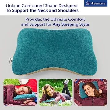 DREAMCARE Camping Pillow for Travel and Camping Comfort