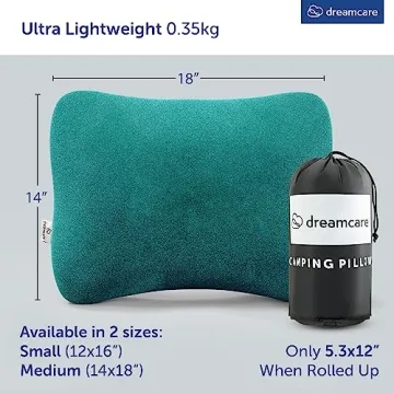 DREAMCARE Camping Pillow for Travel and Camping Comfort
