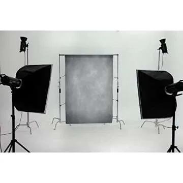 Kate 5x7ft Light Grey Backdrops Abstract Photography Backdrop for Professional Studio Backgrounds