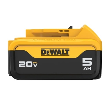 DEWALT 20V MAX 5 Ah Lithium Ion Battery 2-Pack