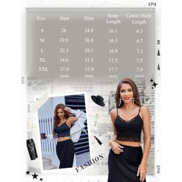 Avidlove Lace Cami Tops: Elegant & Comfortable Bralette