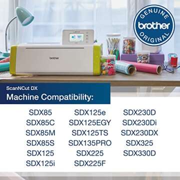 Brother CADXVBKIT1 ScanNCut DX Vinyl Auto Blade Kit for Precision Crafting