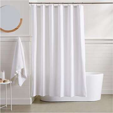 Stylish and Lightweight Shower Curtain for Every Home