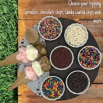 Rainbow Candy Coated Chocolate Chips | 1.5 lbs Cosmic Brownie Sprinkles | Mini Chocolate Baking Chips for Ice Cream & Cake Decorating | Kosher Nut Free Non GMO Vegan & Gluten Free | Stern’s Bakery