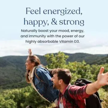 High Potency Vitamin D3 Supplement for Immune & Bone Health