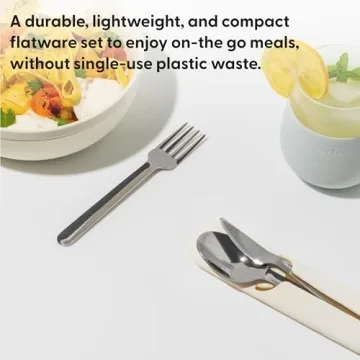 W&P Porter Stainless Steel Utensil Set - Eco-Friendly & Portable