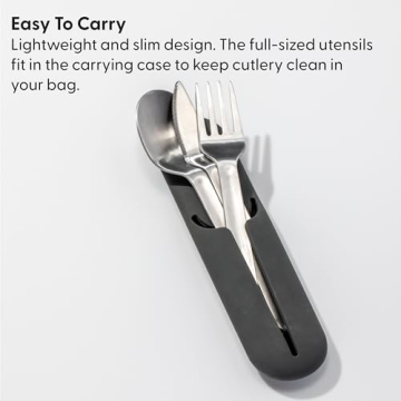 W&P Porter Stainless Steel Utensil Set - Eco-Friendly & Portable