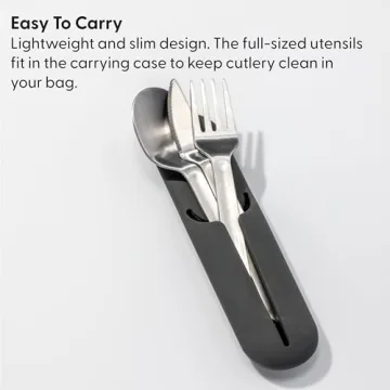 W&P Porter Stainless Steel Utensil Set - Eco-Friendly & Portable