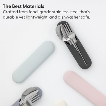 W&P Porter Stainless Steel Utensil Set - Eco-Friendly & Portable