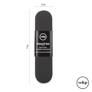 W&P Porter Stainless Steel Utensil Set - Eco-Friendly & Portable