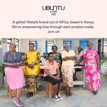 Ubuntu Life Chunky Cuff Bracelet Set – Brass Wrist Cuff Bracelet, Gold Bangle Bracelets for Women Made from Recycled Brass (Set of 2)