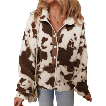 Dokotoo Women's 2024 Trendy Fleece Jacket Warm & Stylish