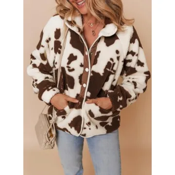 Dokotoo Women's 2024 Trendy Fleece Jacket Warm & Stylish