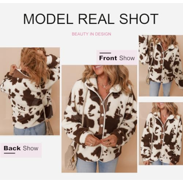 Dokotoo Women's 2024 Trendy Fleece Jacket Warm & Stylish