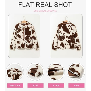 Dokotoo Women's 2024 Trendy Fleece Jacket Warm & Stylish