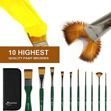 Deluxe Art Supplies Set with Easel & Acrylic Paints