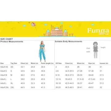 Funna Princess Costume Dress Up for Women - Blue