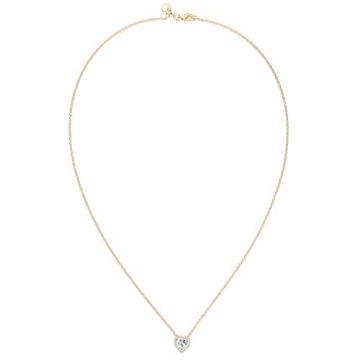 PAVOI 14K Gold Plated Heart Pendant Necklace