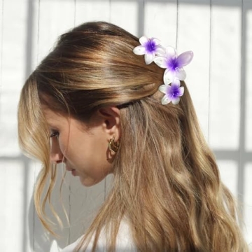 AMCAMI Flower Hair Clips Set for All Hair Types