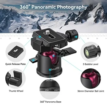 SmallRig Mini Tripod - Lightweight, Durable & Versatile