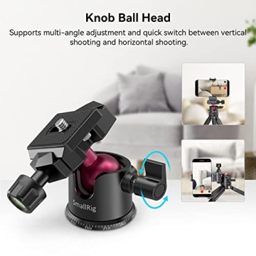 SmallRig Mini Tripod - Lightweight, Durable & Versatile