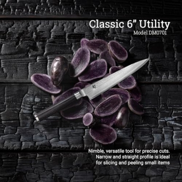 Shun Classic 6 Inch Utility Knife for Culinary Excellence