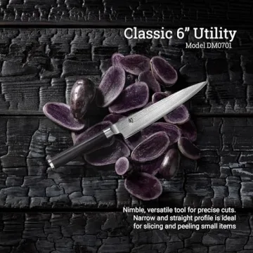 Shun Classic 6 Inch Utility Knife for Culinary Excellence