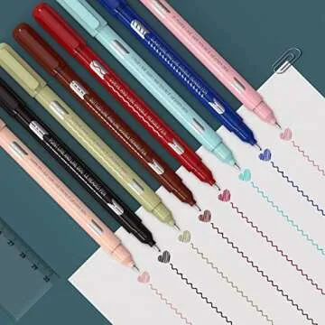 AECHY Colored Curve Pens for Creative Art and Fun