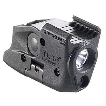 Streamlight 69290 TLR-6 100-Lumen Tactical Weapon Light with Integrated Red Aiming Laser Designed Exclusively and Solely for Select Glock Railed Handguns, Black