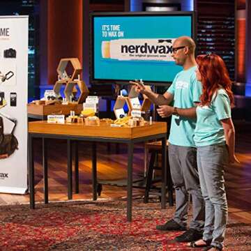 Nerdwax Glasses Wax - 4ct Value Pack | Stop Sliding Glasses | Anti-Slip Eyewear Retainer | As Seen on Shark Tank