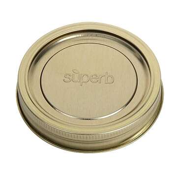 Superb Wide Mouth Mason Jar Canning Lids with Bands