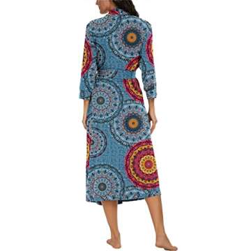 VINTATRE Kimono Robes: Lightweight Soft Knit Bathrobe