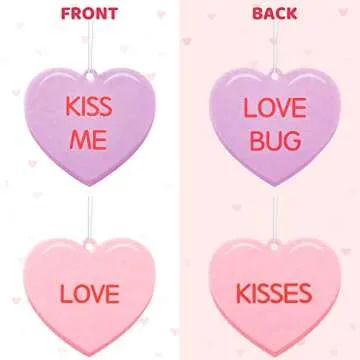 Celebrate Love with ANGOLIO 8PCS Heart Air Fresheners
