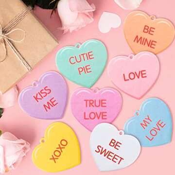 Celebrate Love with ANGOLIO 8PCS Heart Air Fresheners