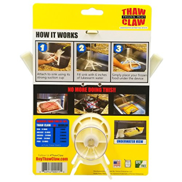 THAW CLAW - Effortless Meat Thawing in Under 20 Mins