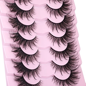 Kiromiro Fox Eye Lashes Fluffy Faux Mink for Charming Look