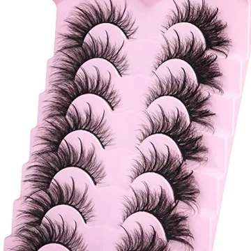 Kiromiro Fox Eye Lashes Fluffy Faux Mink for Charming Look