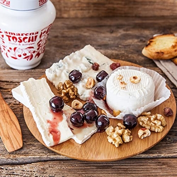 Amarena Toschi Italian Black Cherries in Syrup 17.9 Oz