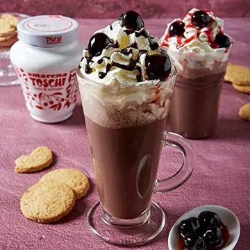 Amarena Toschi Italian Black Cherries in Syrup 17.9 Oz