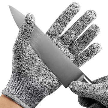 NoCry Premium Cut Resistant Gloves - Food Grade Safety, Comfort, and Durability