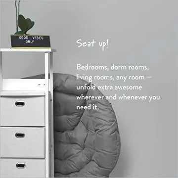 Urban Oversized Saucer Chair for Ultimate Comfort