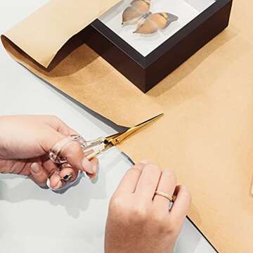 Stylish Gold Scissors for Your Office Decor