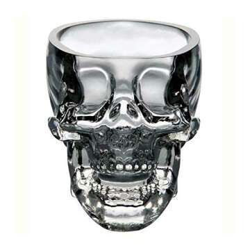URMAGIC Skull Shot Glasses for Halloween Drinks