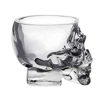 URMAGIC Skull Shot Glasses for Halloween Drinks