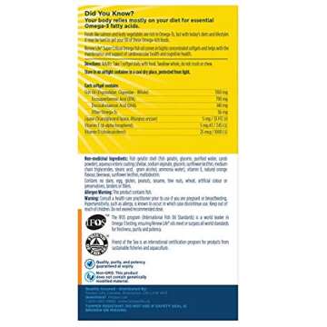 Renew Life Omega-3 Fish Oil Supplement - Burp-Free Capsules