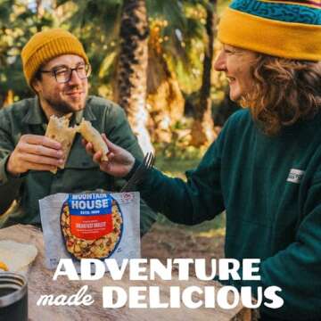 Mountain House Biscuits & Gravy | Freeze Dried Backpacking & Camping Food |2 Servings