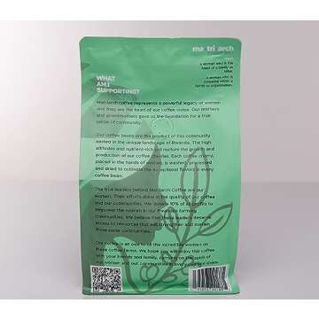 Matriarch Coffee - Natural Process - 1 lb- Wholebean - Low acidity, Chocolaty, fruity and Flavorful ...